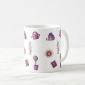 Niedliche Garten-Tasse Kaffeetasse (VorderseiteRechts)