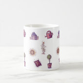 Niedliche Garten-Tasse Kaffeetasse (Mittel)