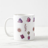 Niedliche Garten-Tasse Kaffeetasse (Links)