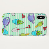 Niedliche Gartengeräte und Pflanze Case-Mate iPhone Hülle (Rückseite (Horizontal))