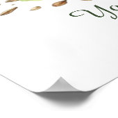 Niedliche Gartenliebhaber Poster (Ecke)