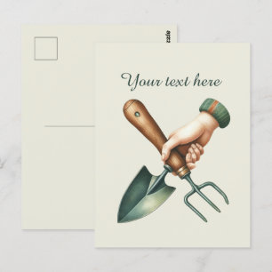 Niedliche Gartenliebhaber Postkarte