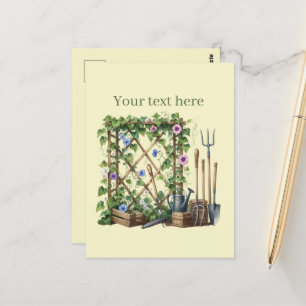 Niedliche Gartenliebhaber Postkarte