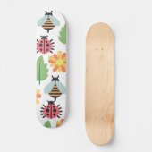 Niedliche Gartentiere Skateboard (Vorderseite)