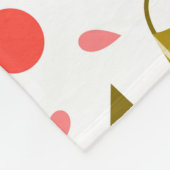 Niedliche Gartenwerkzeuge und Pflanze Nahtloses Mu Fleecedecke (Ecke)