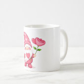 Niedliche Gartenzwerg-Kaffeetasse - Whimsical Flow Kaffeetasse (VorderseiteRechts)