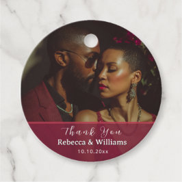 Niedliche Gastgeschenk Hochzeit Geschenkanhänger