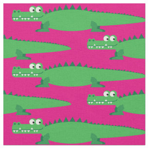 Niedliche Gatoren Kinder Alligator Krokodil Cartoo Stoff