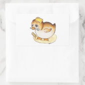 Niedliche Gebackene Ente Sticker (Tasche)