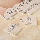 Niedliche Geburtserklärung von Baby Puzzle (Seite)