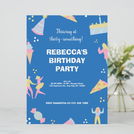 Niedliche Geburtstag (Stehend Vorderseite)