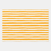 Niedliche Geburtstag Anstrich Aquarelldinosaurier- Geschenkpapier Set (Vorderseite 3)