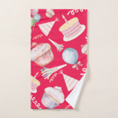 Niedliche Geburtstag Badhandtuch Set (Handtuch)