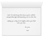 Niedliche Geburtstag Balloons Card für Stepdad (Innenansicht Horizontal (Unten))