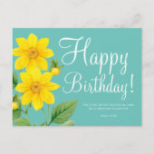 Niedliche Geburtstag Bible Verse Postkarte (Vorderseite)