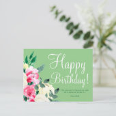 Niedliche Geburtstag Bible Verse Postkarte (Stehend Vorderseite)