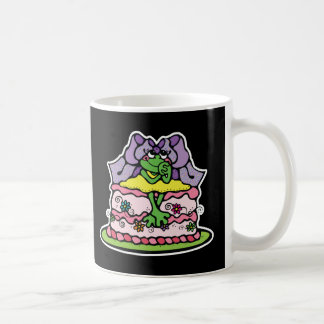 niedliche Geburtstag cake froggy Kaffeetasse