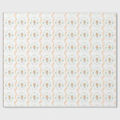 Niedliche Geburtstag Cake Geschenkpapier (Flach)