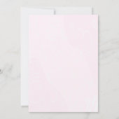 Niedliche Geburtstag Cake zum Geburtstag Einladung (Rückseite)