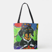 Niedliche Geburtstag Dackel Tasche (Rückseite)