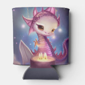 Niedliche Geburtstag Dargon Dosenkühler (Rückseite)