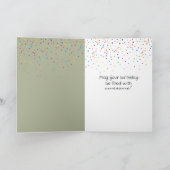 Niedliche Geburtstag Eichhörnchen Karte (Innenseite)