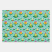 niedliche Geburtstag Frog Geschenkpapier Set (Vorderseite 3)