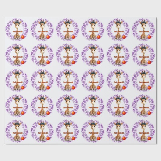 Niedliche Geburtstag für Jungen Geschenkpapier (Flach)