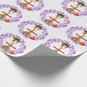 Niedliche Geburtstag für Jungen Geschenkpapier (Ecke)