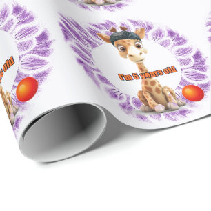 Niedliche Geburtstag für Jungen Geschenkpapier