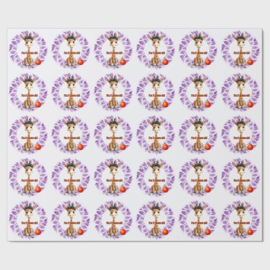 Niedliche Geburtstag für Jungen Geschenkpapier (Flach)