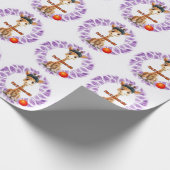 Niedliche Geburtstag für Jungen Geschenkpapier (Ecke)