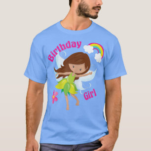 Niedliche Geburtstag Girl Fairy Pink Party T-Shirt