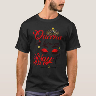 Niedliche Geburtstag Girl Queens sind Geboren am 1 T-Shirt