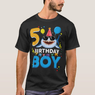 Niedliche Geburtstag Junge 5 Jahre alt Kinder 5. G T-Shirt