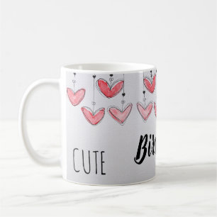 Niedliche Geburtstag Kaffeetasse