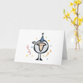 niedliche Geburtstag Karte (Gelbe Blume)
