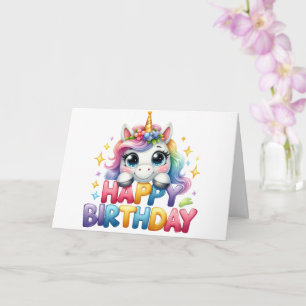 Niedliche Geburtstag-Karte Karte