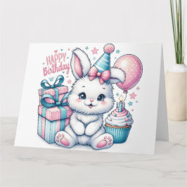 Niedliche Geburtstag-Karte Karte