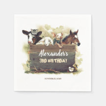 Niedliche Geburtstag landwirtschaftlicher Nutztier