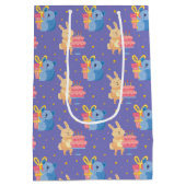 Niedliche Geburtstag Mittlere Geschenktüte (Rückseite)