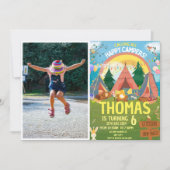 Niedliche Geburtstag moderne Kinder Einladung (Vorderseite)