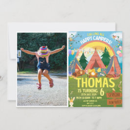 Niedliche Geburtstag moderne Kinder Einladung