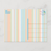 Niedliche Geburtstag Monster Vielen Dank Postkarte (Rückseite)