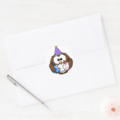 Niedliche Geburtstag Owl Birthday Stickers (Umschlag)