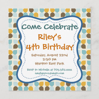 niedliche Geburtstag Party Einladungen Vorlagen Bo