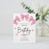 Niedliche Geburtstag Postkarte (Stehend Vorderseite)