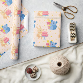 Niedliche Geburtstag Wrapping Paper Geschenkpapier