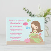 Niedliche Geburtstagsfeier Einladung (Stehend Vorderseite)