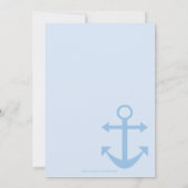 Niedliche Geburtstagsfeier Einladung (Rückseite)